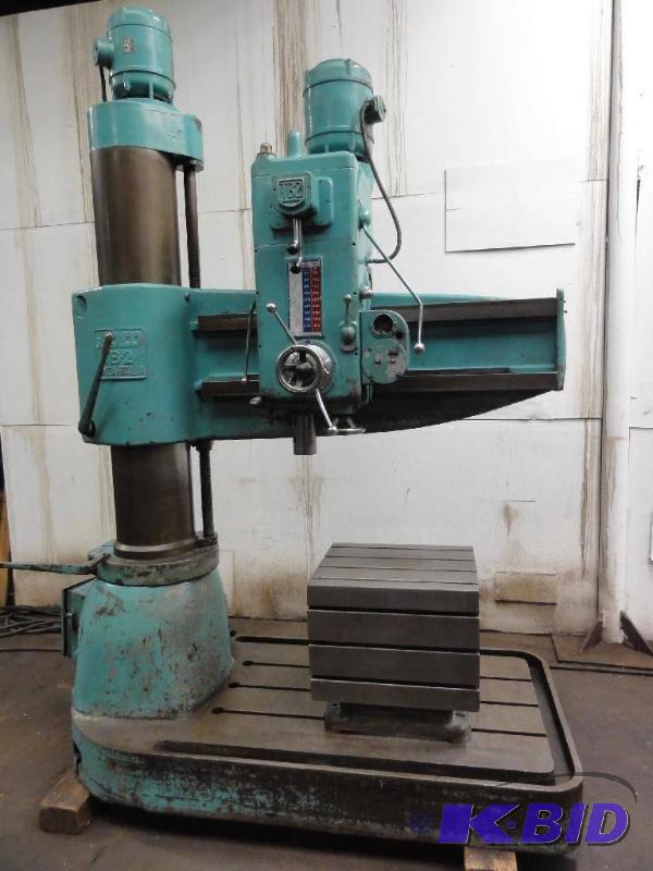 lot 25D image: Rocco Model TB2 Radial Arm Drill 43-12"...