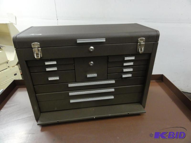 lot 25F image: Kennedy 11-Drawer Cabinet with Top Lid and Fr...