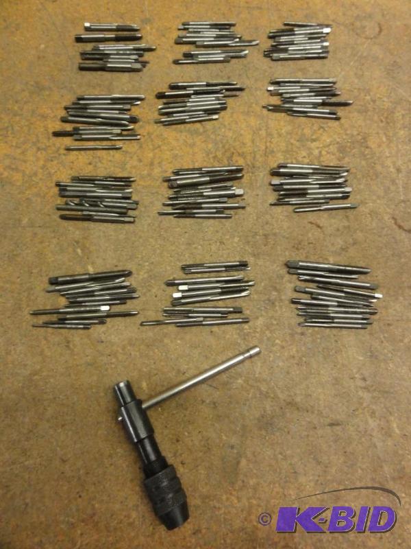lot 282 image: (120) Assorted Taps, 2-56 up to 14-20 and a ...