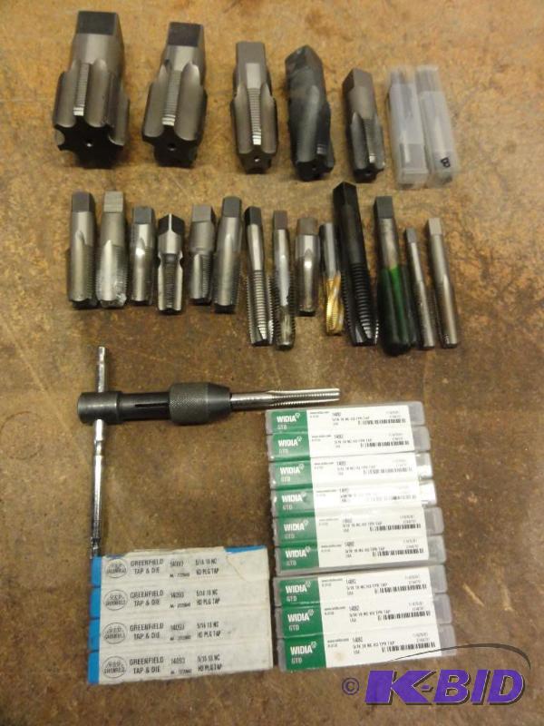 lot 283 image: (35) Assorted Taps, 516 - 18 up to 1-12 - 1...