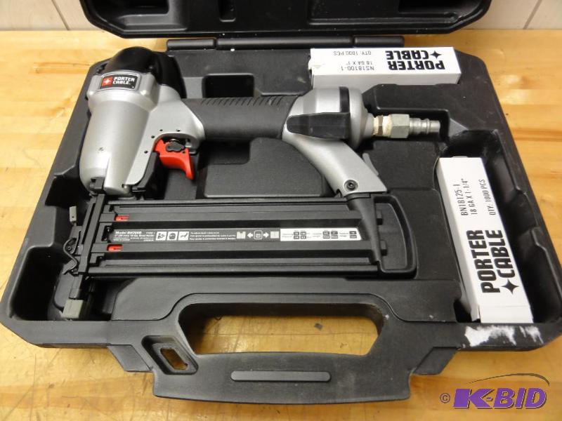 lot 29F image: Porter Cable Model BN200B 2" 16ga Brad N...