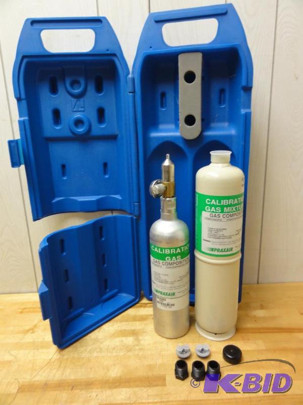 lot 29J image: Calibration Gas Mixture Canisters and Gauge i...