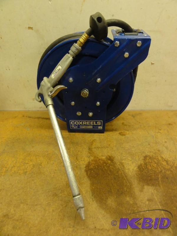 lot 47 image: CoxReels Pneumatic Retracting Hose Reel Mode...