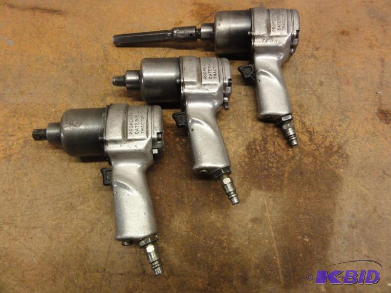 lot 49 image: (3) 12" Pneumatic Nut Drivers  ...