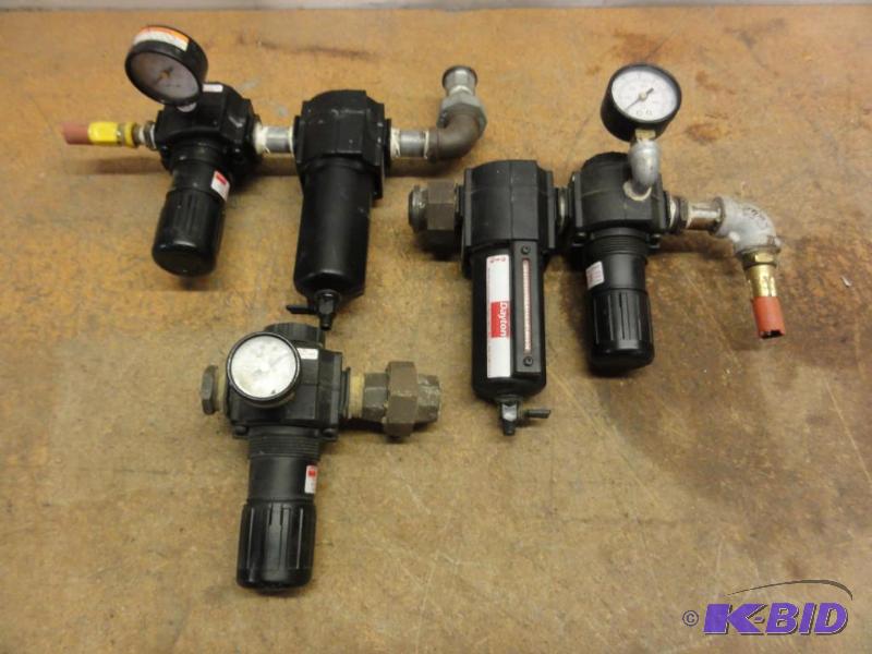 lot 66 image: Dayton Pneumatic Regulators and Oil Water Sep...