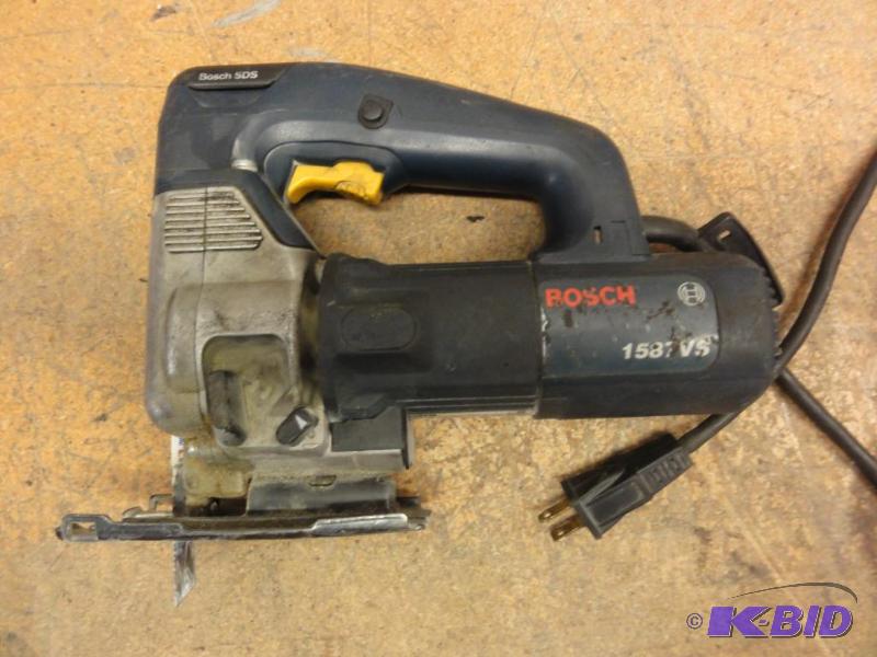 lot 80 image: Bosch Jig Saw Model 1587VS Variable Speed up ...