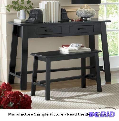 Rustic Console Desk and Bench -&nbspIndian B...