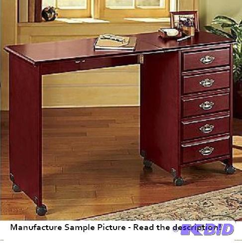 Cherry Finish Folding Desk - Brilliant for sm...