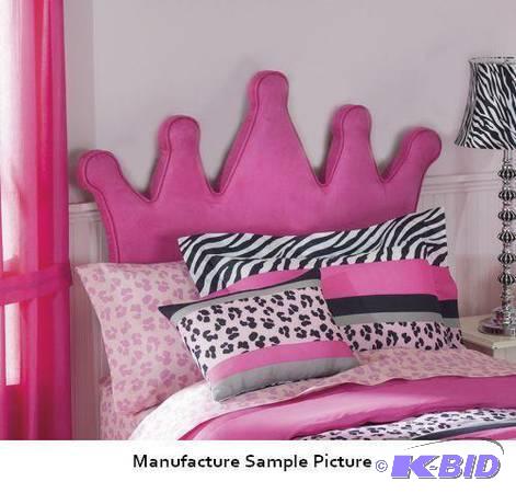 Crown Headboard - Crown her bed with royal co...