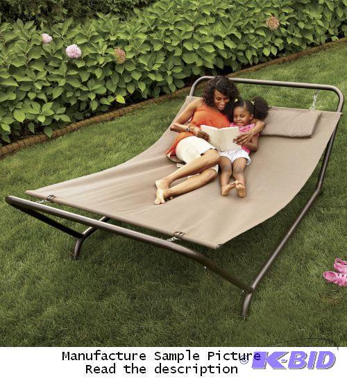 Two Person Hammock - Double your rest and rel...