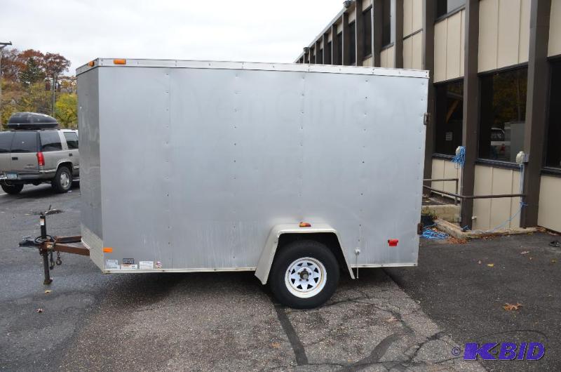 lot 1 image: 2013 Haulmark Passport PPT6X10DS2 V-Nose ...