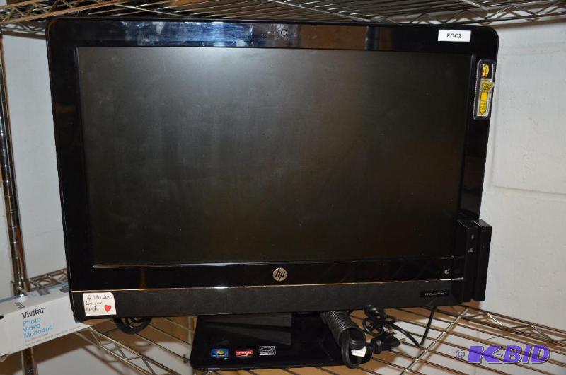 lot 108 image: HP all in one desk top computer model 100-505...