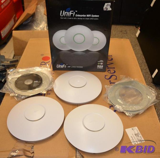 lot 114 image: 3 - Unifi AP Long Range WIFI System...