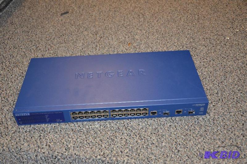 lot 119 image: Netgear FS728TP ProSafe Switches 24 port swit...