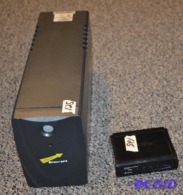 lot 125 image: Direct UPS model vesta Pro 600 Trendnet TE-10...
