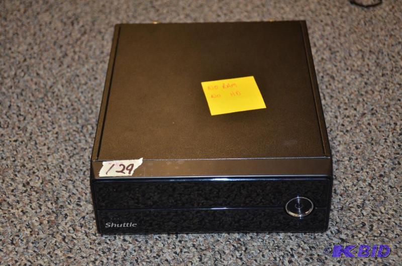 lot 129 image: Shuttle XG41 with RAM, no HD...