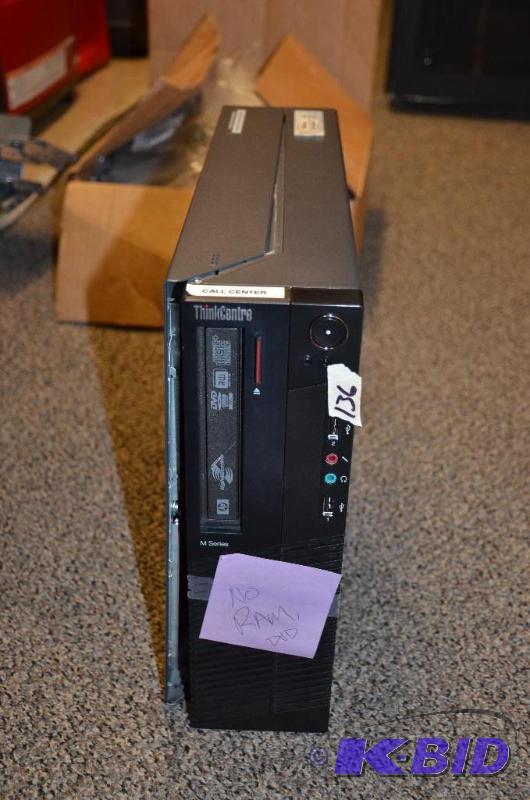 lot 136 image: Lenovo ThinkCentre M77 no operating system po...
