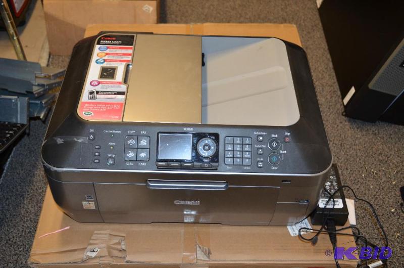 lot 140 image: Canon MX870 wireless all in one printer...