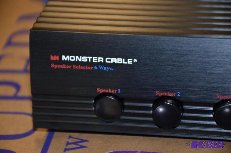 monster cable speaker selector