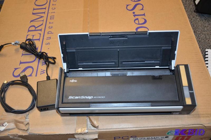 lot 144 image: ScanSnap S1300 mobile document scanner...