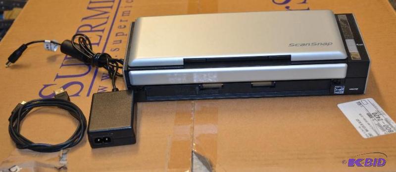 lot 147 image: ScanSnap S1300 mobile document scanner...