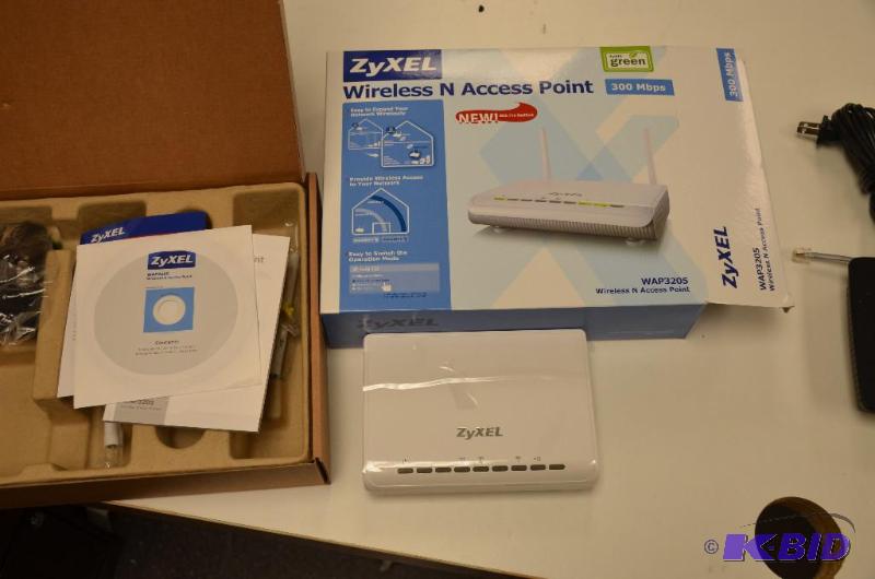 lot 170 image: Zyxel Wireless N access point model WAP3205...
