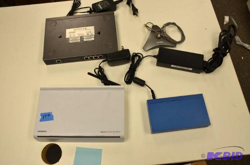 lot 174 image: Gigaset SX762 WLAN dsl Siemens Trendnet TPE-S...