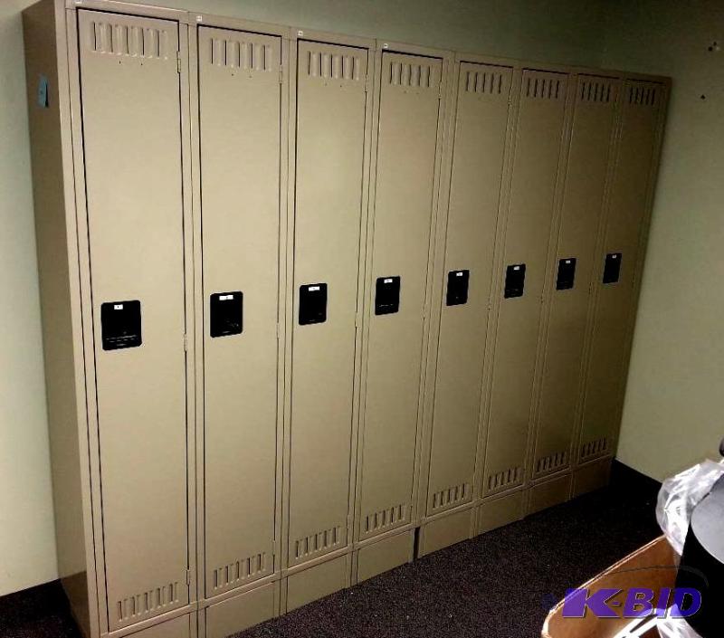 lot 177 image: Locker 78x15x13", 8 lockers...