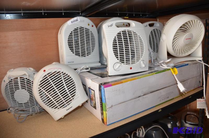 lot 38 image: 7 electric fan  heater Impress model IM-702 ...