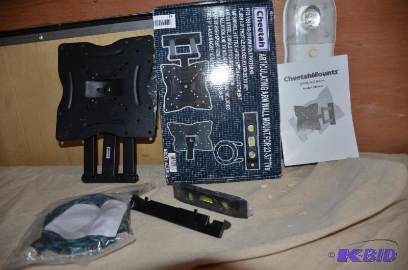 lot 59 image: Cheeta Wall mount for 23-37" TVs, qnty -...