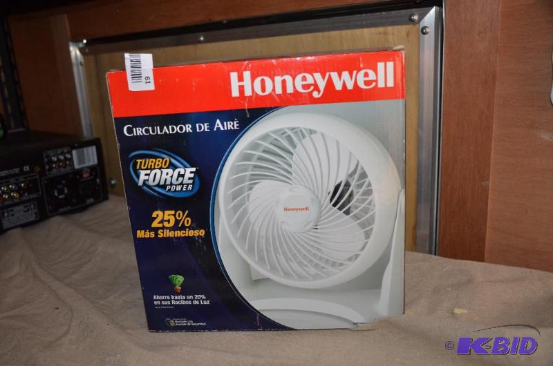 lot 61 image: New in box Honeywell fan...