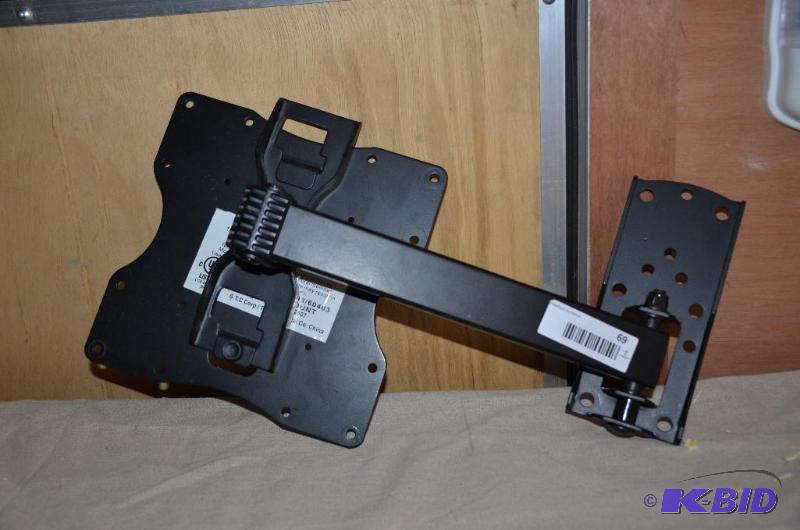 lot 69 image: tv wall mount up to 70- pounds...