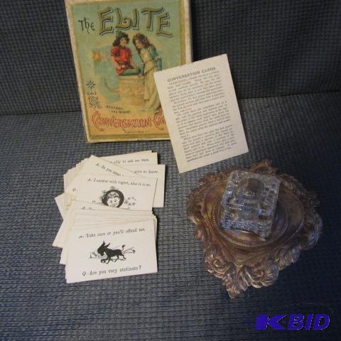 lot 125 image: Victorian Ink Well Stand