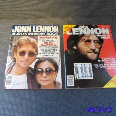 lot 201 image: John Lennon, Beatles Books