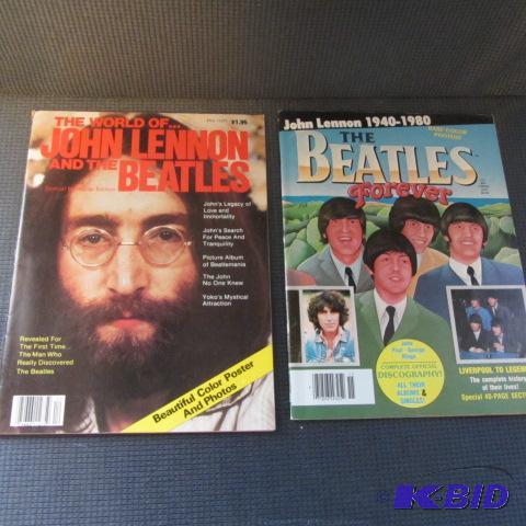 lot 202 image: John Lennon, Beatles Magazines