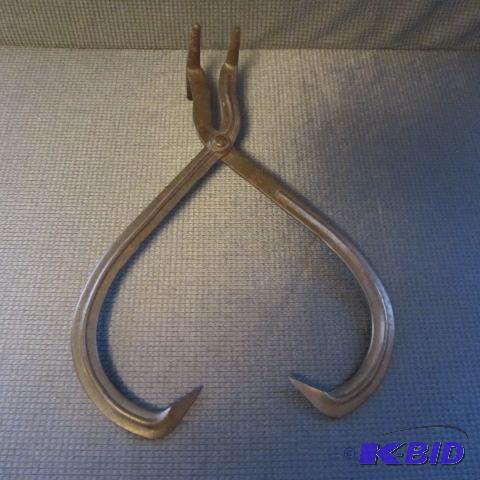 lot 210 image: Vintage Ice Tongs