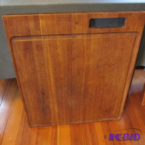 lot 213 image: Butcher Block Slab
