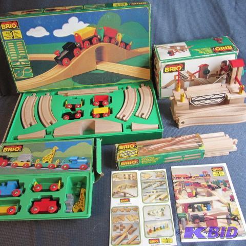 lot 239 image: Brio Wooden Toy Set