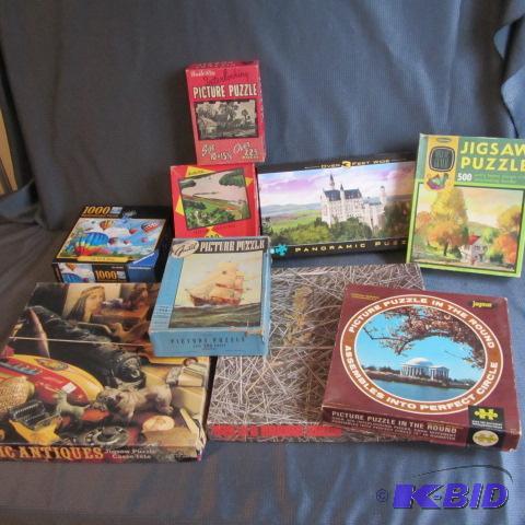 lot 240 image: Puzzles