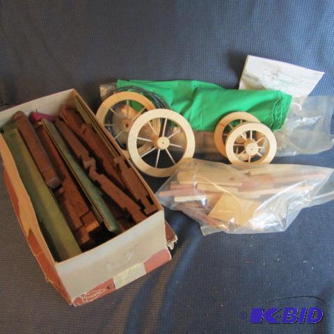 lot 246 image: Lincoln Logs, Stagecoach Kit