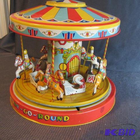 lot 260 image: Chein Tin Carousel