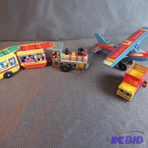lot 264 image: Disney Train, Plastic Plane