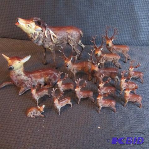 lot 283 image: Metal Deer