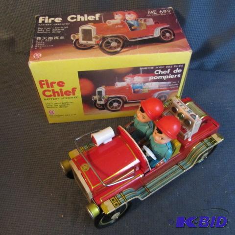 lot 291 image: Fire Chief Battery Car