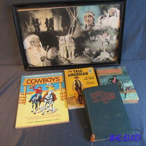 lot 311 image: Red Ryder, Gary Cooper Books