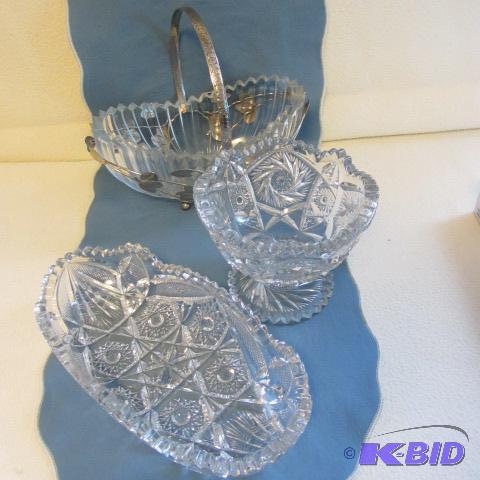 lot 47 image: Lead Crystal Bowls