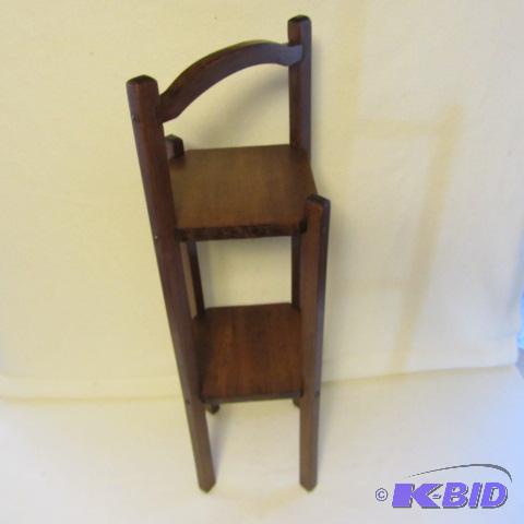 lot 6 image: Wooden Tea Table