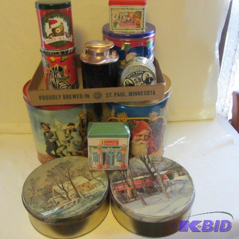 lot 90 image: Collector Tins