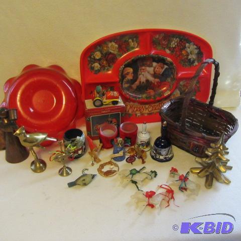 lot 99 image: Brass Tree, Knick Knacks