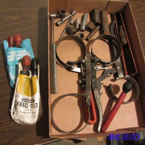Filter Wrenches, Testers